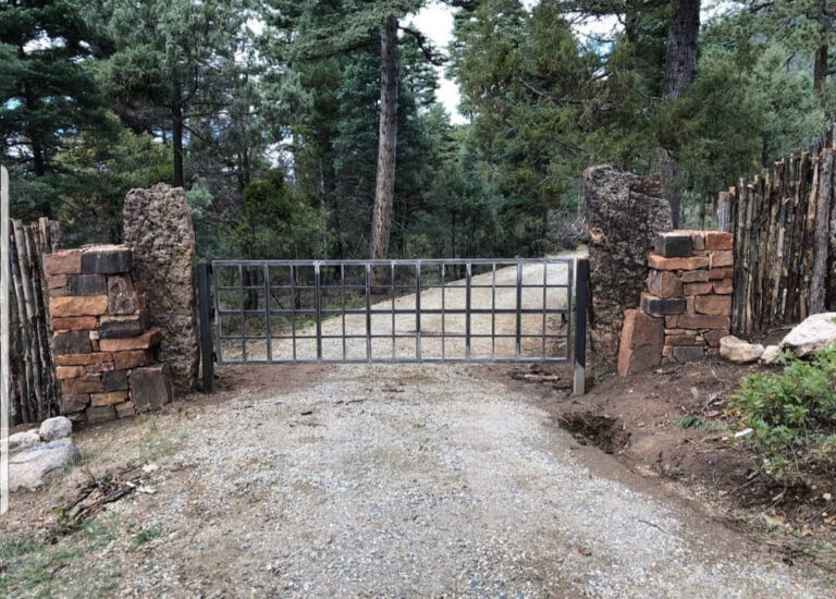 Stone, latilla, gate